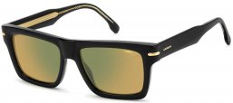 Gafas de Sol - Carrera - CARRERA 305/S - 71C (MJ) BLACK YELLOW // YELLOW MIRROR GREEN
