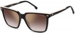 Gafas de Sol - Carrera - CARRERA 3069/S - 0WM (YK) BLACK BEIGE // BURGUNDY GRADIENT GOLD MIRROR