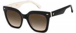 Gafas de Sol - Carrera - CARRERA 3086/S - 80S (HA) BLACK WHITE // BROWN GRADIENT