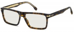 Monturas - Carrera - CARRERA 344 - QUM (2Y) DARK HAVANA GOLD // LIGHT BLUE MIRROR
