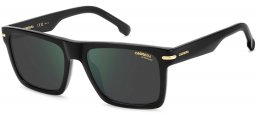 Gafas de Sol - Carrera - CARRERA 378/S - 807 (Q3) BLACK // GREEN GREY MIRROR POLARIZED HIGHT CONTRAST