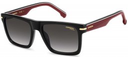 Gafas de Sol - Carrera - CARRERA 378/S - OIT (9O) BLACK RED // DARK GREY GRADIENT