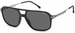 Gafas de Sol - Carrera - CARRERA 390/S - RZZ (M9) MATTE BLACK DARK RUTHENIUM // GREY POLARIZED