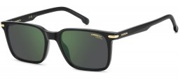 Gafas de Sol - Carrera - CARRERA 391/S - 807 (Q3) BLACK // GREEN GREY MIRROR POLARIZED HIGHT CONTRAST
