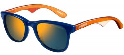 Gafas de Sol - Carrera - CARRERA 6000 - 2UX (MV) BLUE ORANGE BEIGE // BRONZE MIRROR