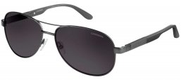 Gafas de Sol - Carrera - CARRERA 8019/S - TVI (Y1)  METAL DARK RUTHENIUM GREY // GREY
