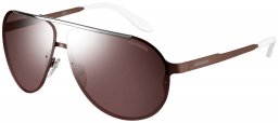 Gafas de Sol - Carrera - CARRERA 90/S - J8P (8G) STEEL METAL BROWN // BROWN MIRROR SILVER