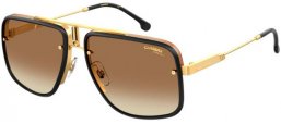 Gafas de Sol - Carrera - CA GLORY II - 001 (86) YELLOW GOLD // BLACK BROWN GRADIENT GREEN ANTIREFLECTION