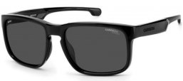 Sunglasses - Carrera - CARRERA DUCATI CARDUC 001/S - 807 (IR) BLACK // GREY BLUE