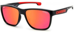 Sunglasses - Carrera - CARRERA DUCATI CARDUC 003/S - 0A4 (UZ) RED BLACK // RED MIRROR