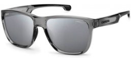 Sunglasses - Carrera - CARRERA DUCATI CARDUC 003/S - R6S (T4) GREY BLACK // SILVER MIRROR