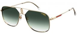 Sunglasses - Carrera - CARRERA 1024/S - PEF (9K) GOLD GREEN // GREEN GRADIENT