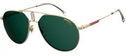 Sunglasses - Carrera - CARRERA 1025/S - PEF (QT) GOLD GREEN // GREEN