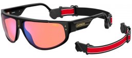 Sunglasses - Carrera - CARRERA 1029/S - OIT (UZ) BLACK RED GOLD // RED MIRROR