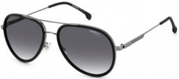 Sunglasses - Carrera - CARRERA 1044/S - 003 (WJ) MATTE BLACK // GREY GRADIENT POLARIZED