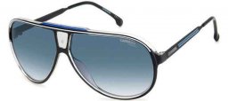 Sunglasses - Carrera - CARRERA 1050/S - D51 (08) BLACK BLUE // DARK BLUE GRADIENT