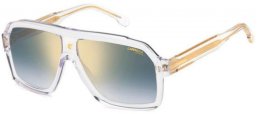 Sunglasses - Carrera - CARRERA 1053/S - 900 (1V) CRYSTAL // BLUE GRADIENT GOLD MIRROR