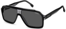 Gafas de Sol - Carrera - CARRERA 1053/S - UIH (M9) DARK GREY BLACK // GREY POLARIZED