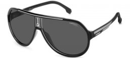 Sunglasses - Carrera - CARRERA 1057/S - 08A (M9) BLACK GREY // GREY POLARIZED