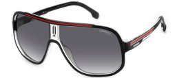 Sunglasses - Carrera - CARRERA 1058/S - OIT (9O) BLACK RED // DARK GREY GRADIENT