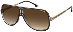 Gafas de Sol - Carrera - CARRERA 1059/S - 2M2 (HA) BLACK GOLD // BROWN GRADIENT