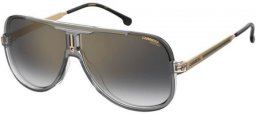 Lunettes de soleil - Carrera - CARRERA 1059/S - KB7 (FQ) GREY // GREY GRADIENT GOLD MIRROR