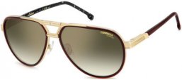 Gafas de Sol - Carrera - CARRERA 1076/S - OIT (D6) BLACK RED GOLD // GREEN GRADIENT MIRROR GOLD ANTIREFLECTION