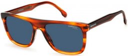 Gafas de Sol - Carrera - CARRERA 267/S - 573 (KU) RED HORN // BLUE GREY