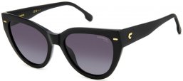 Lunettes de soleil - Carrera - CARRERA 3017/S - 807 (WJ) BLACK // GREY GRADIENT POLARIZED