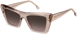 Lunettes de soleil - Carrera - CARRERA 3046/S - FWM (HA) NUDE // BROWN GRADIENT