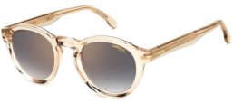 Sunglasses - Carrera - CARRERA 306/S - 10A (FQ) BEIGE // GREY GRADIENT GOLD MIRROR