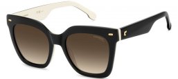 Gafas de Sol - Carrera - CARRERA 3086/S - 80S (HA) BLACK WHITE // BROWN GRADIENT