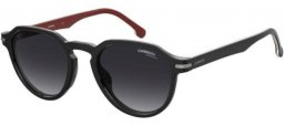 Lunettes de soleil - Carrera - CARRERA 314/S - GUU (9O) BLACK BURGUNDY // DARK GREY GRADIENT