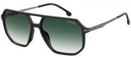 Sunglasses - Carrera - CARRERA 324/S - 08A (WJ) BLACK GREY // GREY GRADIENT POLARIZED