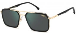 Lunettes de soleil - Carrera - CARRERA 362/S - 2M2 (Q3) BLACK GOLD // GREEN GREY MIRROR POLARIZED