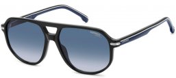 Lunettes de soleil - Carrera - CARRERA 375/S - D51 (08) BLACK BLUE // DARK BLUE GRADIENT