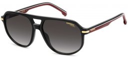 Lunettes de soleil - Carrera - CARRERA 375/S - OIT (9O) BLACK RED // DARK GREY GRADIENT