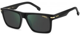 Gafas de Sol - Carrera - CARRERA 378/S - 807 (Q3) BLACK // GREEN GREY MIRROR POLARIZED HIGHT CONTRAST