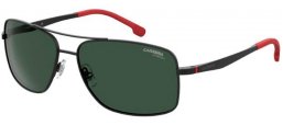 Sunglasses - Carrera - CARRERA 8040/S - 003 (QT) MATTE BLACK // GREEN