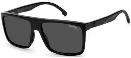 Sunglasses - Carrera - CARRERA 8055/S - 807 (IR) BLACK // GREY BLUE
