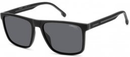 Sunglasses - Carrera - CARRERA 8064/S - 08A (M9) BLACK GREY // GREY POLARIZED