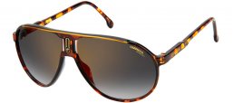 Lunettes de soleil - Carrera - CHAMPION65/N - WR9 (FQ) HAVANA BROWN // GREY GOLD MIRROR GRADIENT