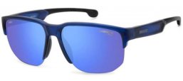 Sunglasses - Carrera - CARRERA DUCATI CARDUC 028/S - PJP (XT) BLUE // BLUE SKY MIRROR