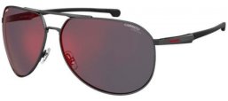 Sunglasses - Carrera - CARRERA DUCATI CARDUC 030/S - 807 (H4) BLACK // RED MIRROR POLARIZED