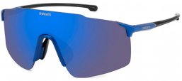 Lunettes de soleil - Carrera - CARRERA DUCATI CARDUC 033/S - TZQ (XT) BLUE METALIZED // BLUE SKY MIRROR