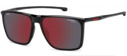 Gafas de Sol - Carrera - CARRERA DUCATI CARDUC 034/S - 807 (H4) BLACK // RED MIRROR POLARIZED