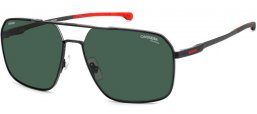 Sunglasses - Carrera - CARRERA DUCATI CARDUC 038/S - 003 (UC) MATTE BLACK // GREEN POLARIZED