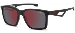 Gafas de Sol - Carrera - CARRERA DUCATI CARDUC 065/S - 003 (H4) MATTE BLACK // RED MIRROR POLARIZED
