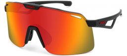 Gafas de Sol - Carrera - CARRERA DUCATI CARDUC 066/S - 003 (UZ) MATTE BLACK // RED MIRROR