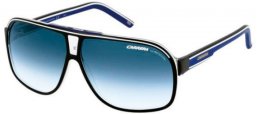 Sunglasses - Carrera - GRAND PRIX 2 - T5C (08) BLUE WHITE AND TRANSPARENT BLACK // DARK BLUE GRADIENT